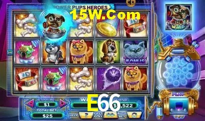 Biblioteca de slots populares na E66